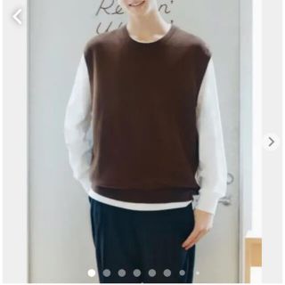 ユニクロ(UNIQLO)のユニクロ　トップス　ベスト　メンズ　レディース　ニットベスト　冬　春　秋　夏(ベスト)