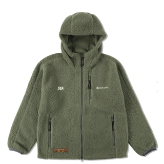 スノーピーク(Snow Peak)のWIND AND SEA Snow Peak Fleece Jacket(ブルゾン)