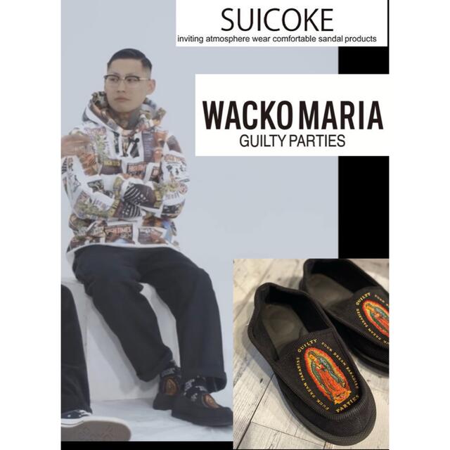 WACKO MARIA SUICOKE コラボ　ローファースニーカー　27