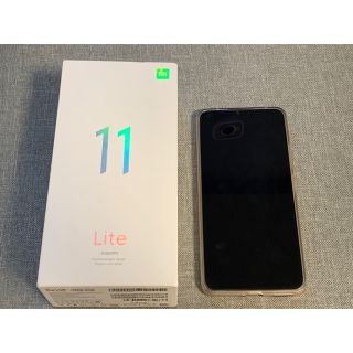 アンドロイド(ANDROID)のXiaomi Mi 11 Lite  Peach Pink 6GB/128GB(スマートフォン本体)