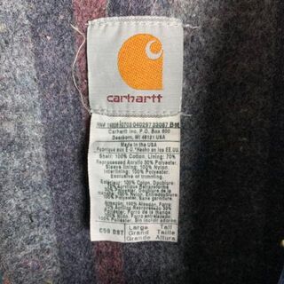 carhartt - 【人気デザイン】USA製カーハート☆ワンポイントロゴ襟 