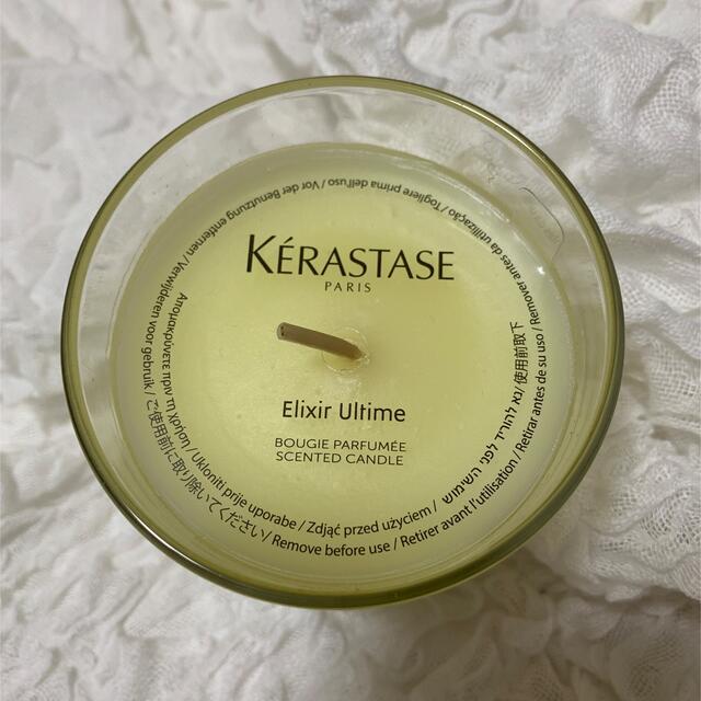 KERASTASE(ケラスターゼ)のケラスターゼ　アロマキャンドル ハンドメイドのインテリア/家具(アロマ/キャンドル)の商品写真