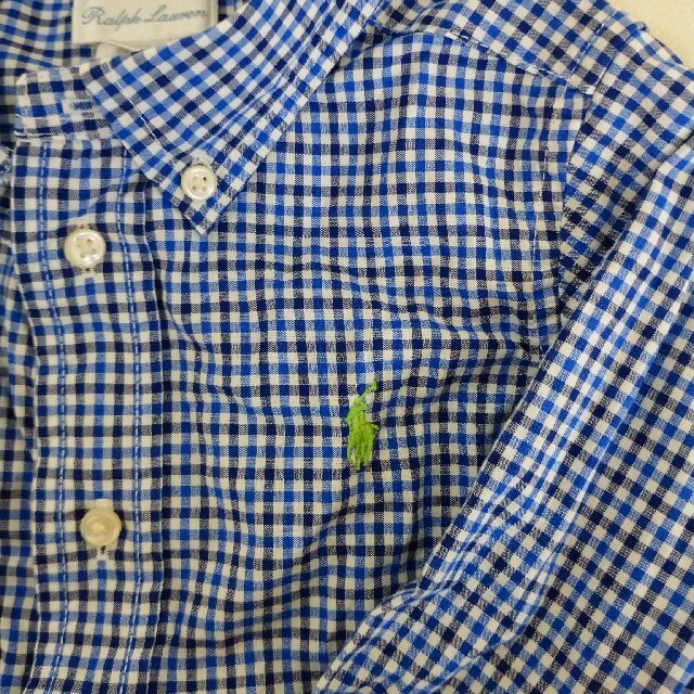 POLO RALPH LAUREN - ラルフローレン １８M チェックシャツの通販 by