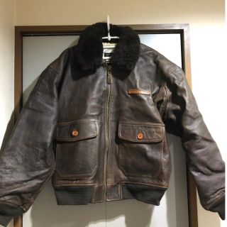 AVIREX 7823 レザーフライトジャケットG-1 - agedor.ma