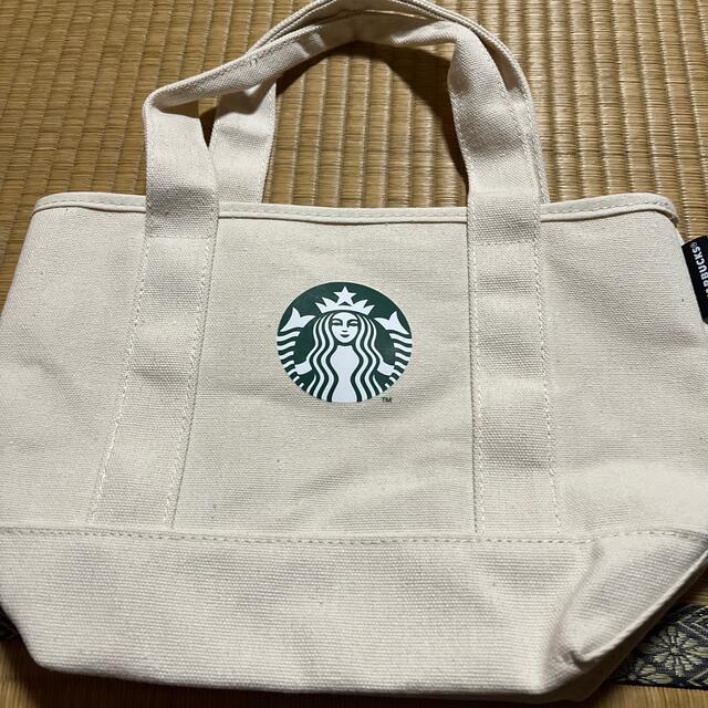 Starbucks Coffee(スターバックスコーヒー)のスタバ　トート  小 レディースのバッグ(トートバッグ)の商品写真