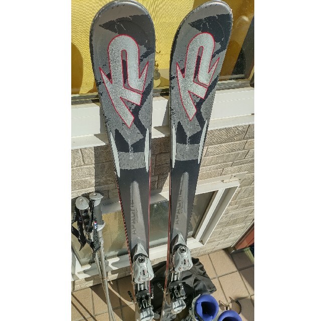 K2(ケーツー)の160cm【K2】カービングスキーセット♪靴26cm スポーツ/アウトドアのスキー(板)の商品写真