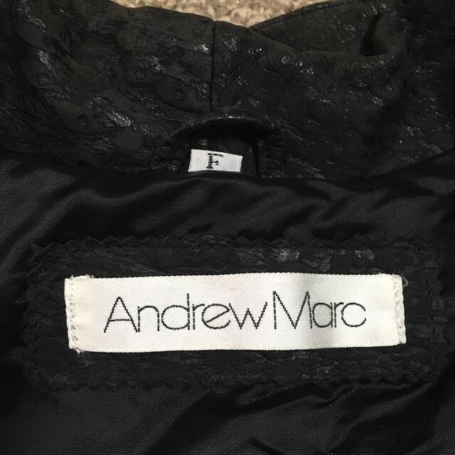 アンドリューマーク ANDREW MARK ジャケット コート レザー 羊皮 F