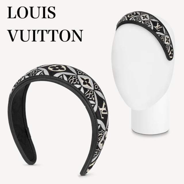 LOUIS VUITTON(ルイヴィトン)の最終値下げ！ほぼ新品⭐︎ヴィトンカチューシャ レディースのヘアアクセサリー(カチューシャ)の商品写真