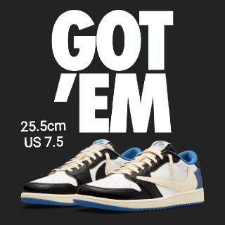 ナイキ(NIKE)のTravis Scott x Fragment x Air Jordan 1(スニーカー)