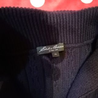 美品　usa XL サイズ　Eddie Bauer　ノースリーブニット