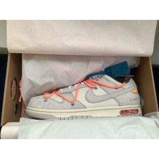 ナイキ(NIKE)のOFF-WHITE × NIKE DUNK LOW "The 50 ダンク　ロー(スニーカー)