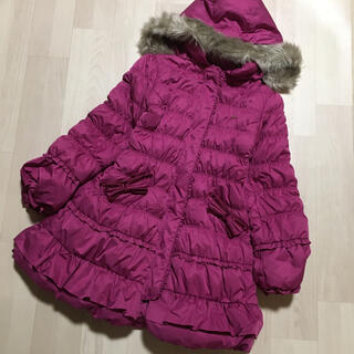 極美品トッカ　コート　120cm ピンク