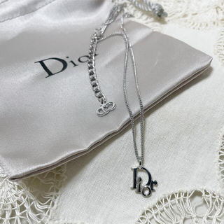 Christian Dior - Christian Dior VINTAGE CDロゴ ネックレスの通販｜ラクマ