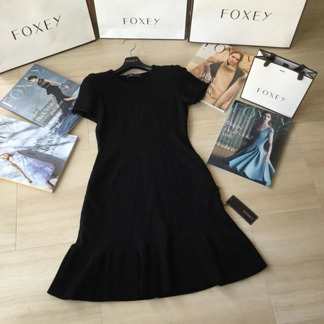 ♡ ♡フォクシー FOXEY レーヨンblendワンピース♡ | www.jarussi.com.br