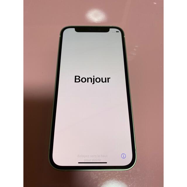 Apple(アップル)のiPhone 12 mini 128GB グリーン スマホ/家電/カメラのスマートフォン/携帯電話(スマートフォン本体)の商品写真