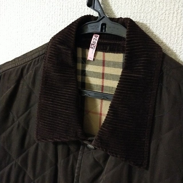 BURBERRY(バーバリー)のバーバリー　コート　ブラウン×チェック柄 メンズのジャケット/アウター(ステンカラーコート)の商品写真