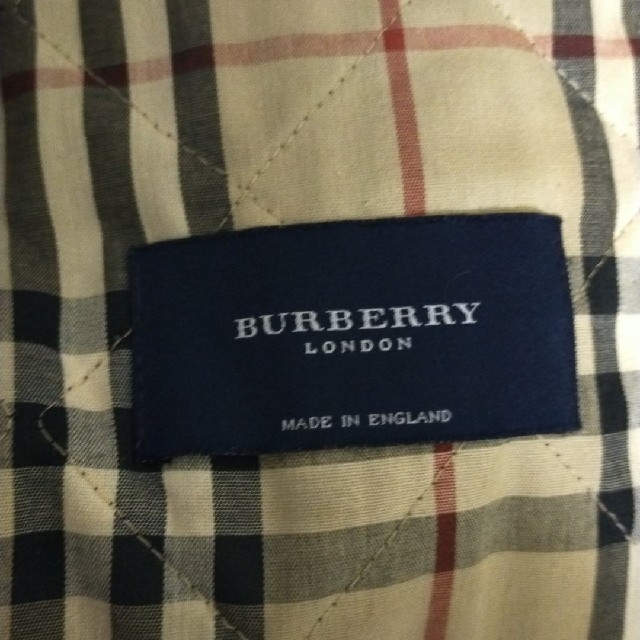 BURBERRY(バーバリー)のバーバリー　コート　ブラウン×チェック柄 メンズのジャケット/アウター(ステンカラーコート)の商品写真