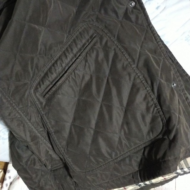 BURBERRY(バーバリー)のバーバリー　コート　ブラウン×チェック柄 メンズのジャケット/アウター(ステンカラーコート)の商品写真
