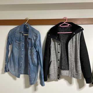 トミーヒルフィガー(TOMMY HILFIGER)のトミー/デニムシャツ　アウターセット(その他)