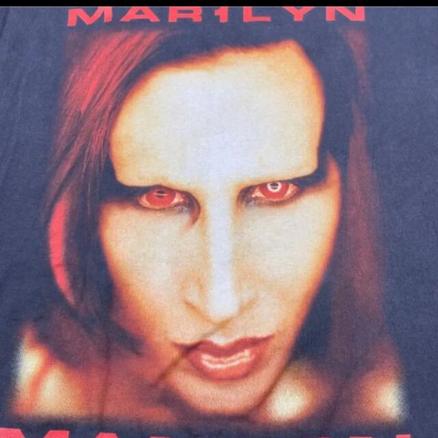 スーパーレア　VTG XL 90‘s Marilyn manson Tee