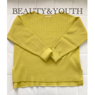 ビューティアンドユースユナイテッドアローズ(BEAUTY&YOUTH UNITED ARROWS)のお値下げ！リブニット🤍(ニット/セーター)