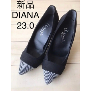 DIANA - 新品　DIANA ダイアナ　スエード　パンプス　23