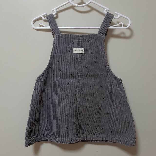 ZARA KIDS(ザラキッズ)のZARAbaby　コーデュロイジャンパースカート　80size キッズ/ベビー/マタニティのベビー服(~85cm)(ワンピース)の商品写真