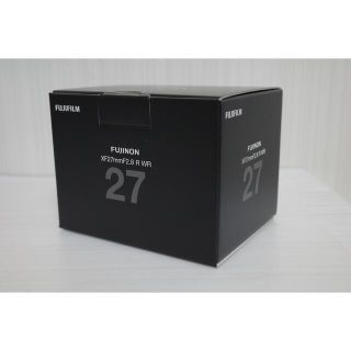 フジフイルム(富士フイルム)の【未開封新品】富士フイルム XF27mm F2.8 R WR 保証1年有(レンズ(単焦点))