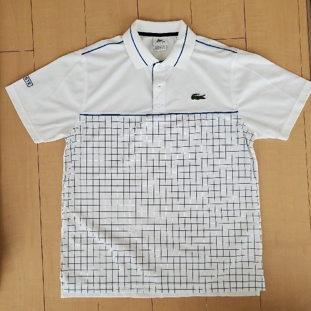 LACOSTE - (新品・未使用)LACOSTE ポロシャツ 白の通販 by たかぴー's