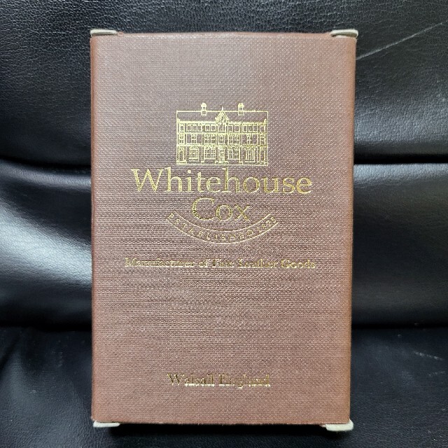 WHITEHOUSE COX(ホワイトハウスコックス)のホワイトハウスコックス S9084 COIN PURSE ブライドルレザー メンズのファッション小物(コインケース/小銭入れ)の商品写真