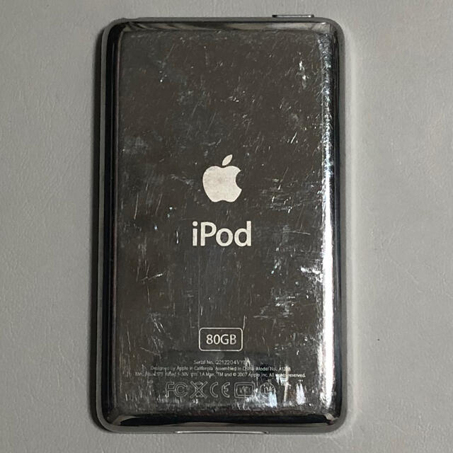 Apple(アップル)の【ジャンク品】iPod classic 80GB スマホ/家電/カメラのオーディオ機器(ポータブルプレーヤー)の商品写真