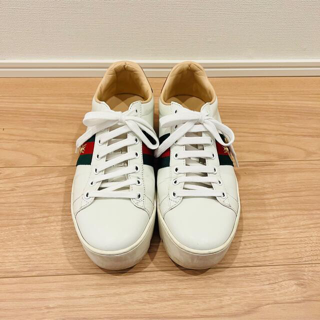 Gucci(グッチ)のGUCCI 厚底スニーカー レディースの靴/シューズ(スニーカー)の商品写真