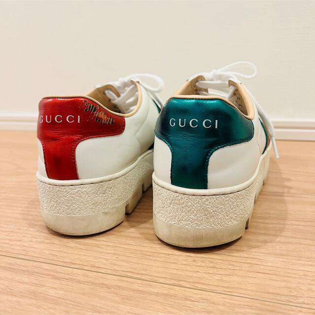 Gucci(グッチ)のGUCCI 厚底スニーカー レディースの靴/シューズ(スニーカー)の商品写真