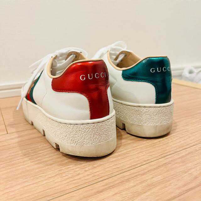 Gucci(グッチ)のGUCCI 厚底スニーカー レディースの靴/シューズ(スニーカー)の商品写真