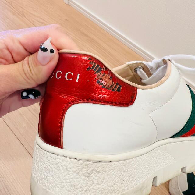 Gucci(グッチ)のGUCCI 厚底スニーカー レディースの靴/シューズ(スニーカー)の商品写真