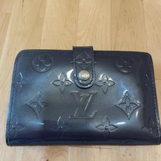 ルイヴィトン(LOUIS VUITTON)のルイヴィトンヴェルニ　2つ折りがま口財布　美品(財布)