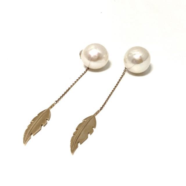 エナソルーナ ピアス - パール×K10YG 白 爆売り! noxcapital.de