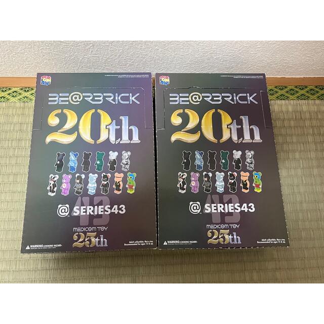 ベアブリック シリーズ43 2box BE@RBRICK SERIES 43