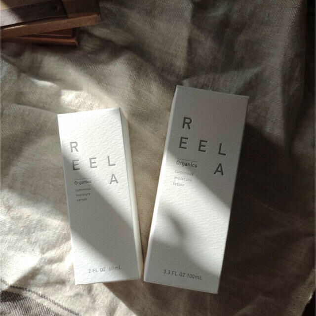 REELA Organic ルミナスモイスチャーローション&セラムセット