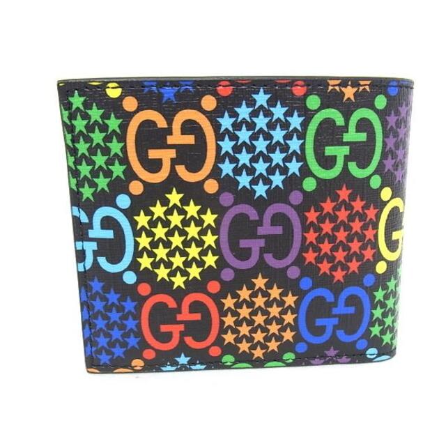 GUCCI グッチ GGサイケデリック 二つ折り札入れ 財布 人気ブランドの