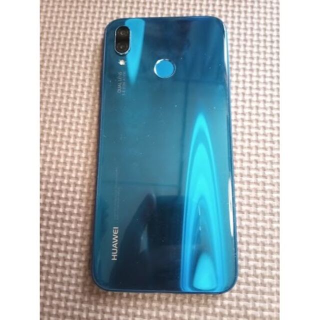 HUAWEI(ファーウェイ)のHUAWEI P20 lite 32GB　simフリー　クラインブルー スマホ/家電/カメラのスマートフォン/携帯電話(スマートフォン本体)の商品写真