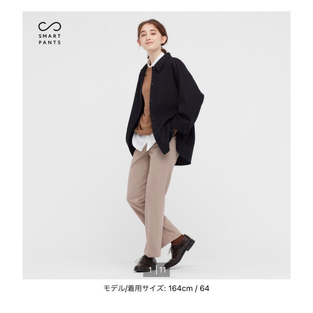 UNIQLO(ユニクロ)のスマートスリムストレートパンツ レディースのパンツ(カジュアルパンツ)の商品写真