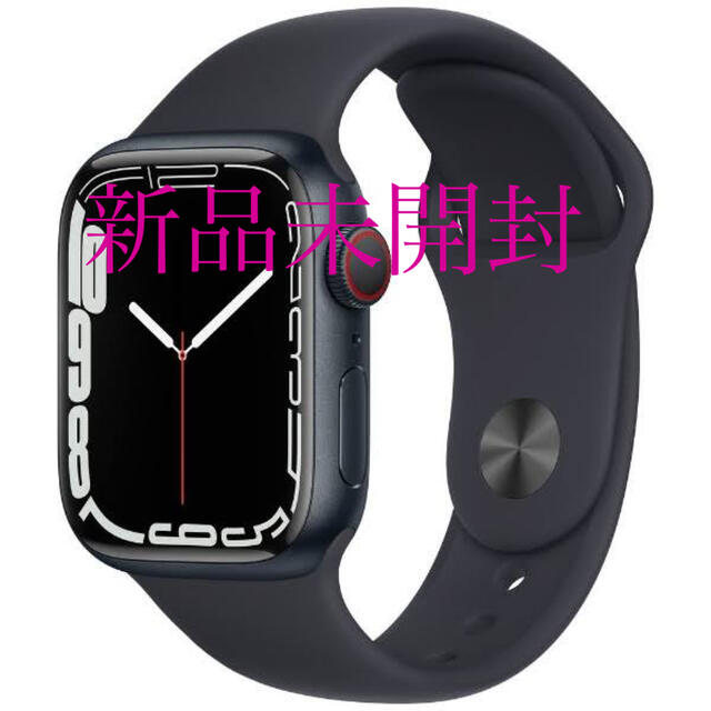 Apple Watch 7 45mm (GPS+セルラー)腕時計(デジタル)