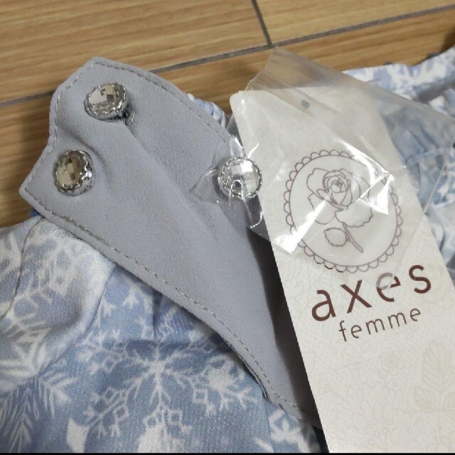 axes femme(アクシーズファム)の【タグ付き未使用】axes femme 冬物スカート サックス レディースのスカート(ひざ丈スカート)の商品写真