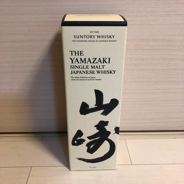 サントリー山崎　箱付き新品【まとめ買い可】 食品/飲料/酒の酒(ウイスキー)の商品写真