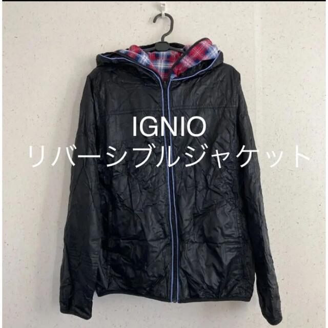 sarukoi様専用です。IGNIO リバーシブルジャケット　 メンズのジャケット/アウター(ナイロンジャケット)の商品写真