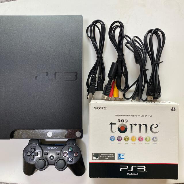 PlayStation3 本体 320GB・torneセット エンタメ/ホビーのゲームソフト/ゲーム機本体(家庭用ゲーム機本体)の商品写真