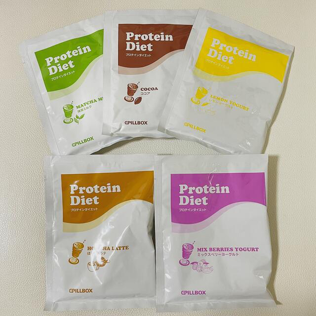 コストコ(コストコ)のPILLBOX Protein Diet プロテインダイエット　MCTオイル　 食品/飲料/酒の健康食品(プロテイン)の商品写真