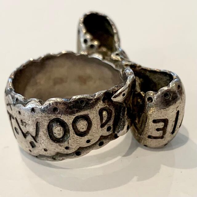 Vivienne Westwood(ヴィヴィアンウエストウッド)のヴィヴィアン・ウエストウッド　リボンリング　11号 レディースのアクセサリー(リング(指輪))の商品写真