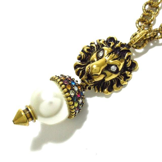 グッチ ネックレス美品 ライオンヘッド | orinocoorigen.com